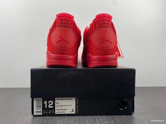 One Kick Jordan Flyknit Red Retro AQ3559-600 4 0725